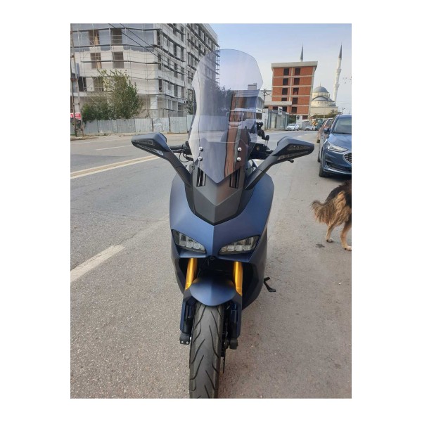 Yuki Huracan 250 Siperlik Ön Cam 2022 2025 Model 62cm Füme Renkli 4mm Yuki Huracan 250 Siperlik Ön Cam 2022 2025 Model 62cm Füme Renkli 4mm