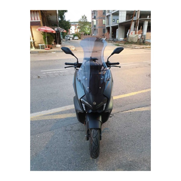 Yuki Vampire 125 Siperlik Ön Cam 2023 2025 Model 72cm Füme Renkli 4mm