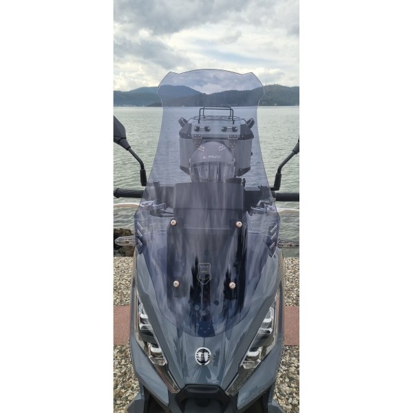 Yuki Xway 125 Siperlik Ön Cam 2023 2025 Model 75cm Füme Renkli 4mm UZUN CAM Yuki Xway 125 Siperlik Ön Cam 2023 2025 Model 75cm Füme Renkli 4mm UZUN CAM