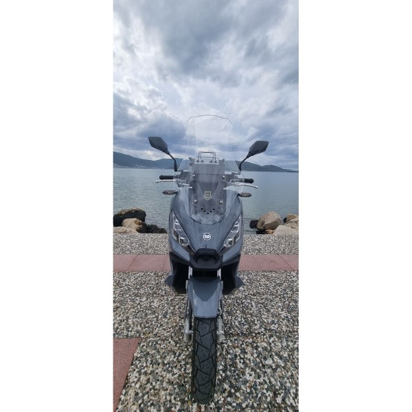 Yuki Xway 125 Siperlik Ön Cam 2023 2025 Model 75cm Şeffaf Renkli 4mm UZUN CAM Yuki Xway 125 Siperlik Ön Cam 2023 2025 Model 75cm Şeffaf Renkli 4mm UZUN CAM