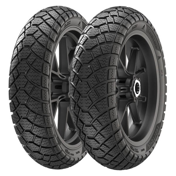 Anlas Takım RKS 125 R Set 2.75-18 ve 90/90-18 SC500 Winter Grip2 Kış Lastiği Ön Arka Set