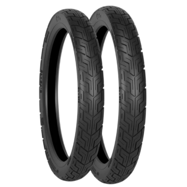 Billas Set 2.50-17 Ve 2.75-17 Bl080 Tt 41P 4Pr Motosiklet Lastiği