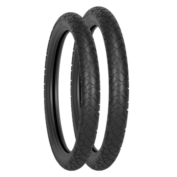 Billas Set 2.75-18 Ve 90/90-18 Bl070 Tl 4Pr Motosiklet Ön Arka Takım Lastiği