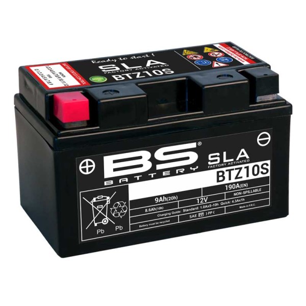 BS BTZ10S (SLA) 12V8.6AH Bakımsız Jel Akü