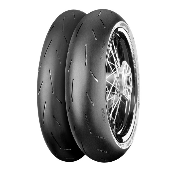 Continental Set 110/70ZR17 ve 140/70ZR17 ContiAttack SM 2 Ön Arka Takım