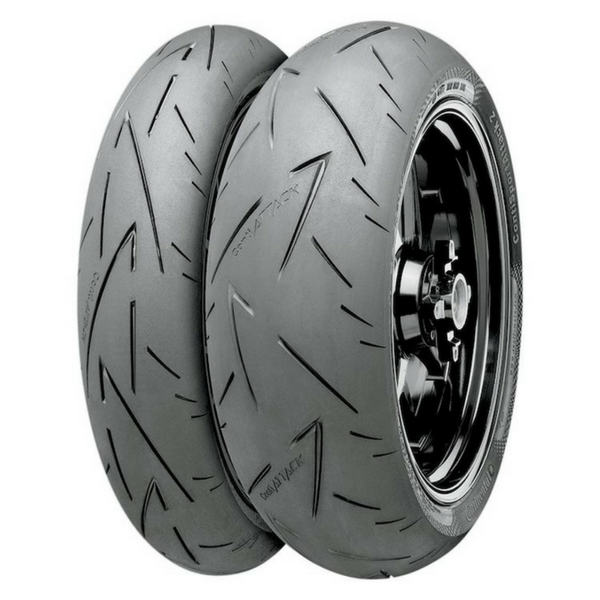 Continental Set 120/70ZR17 160/60ZR17 ContiSport Attack 2 Ön Arka Takım