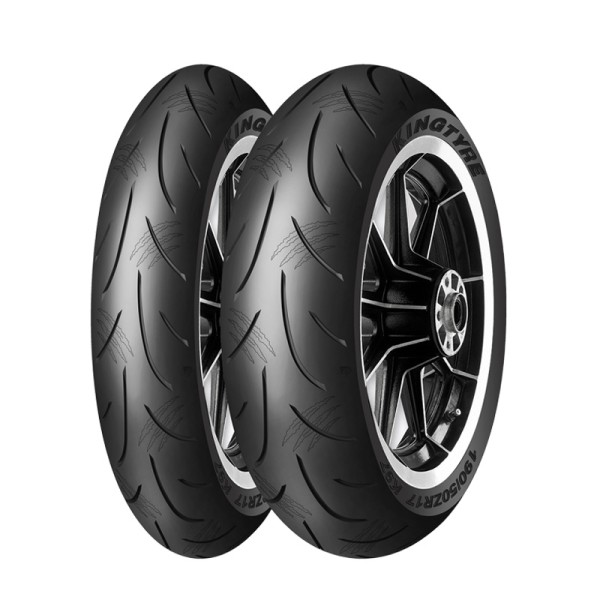 Kingtyre Set 110/70ZR17 ve 140/70R17 K97 Ön Arka Takım Motosiklet Lastiği