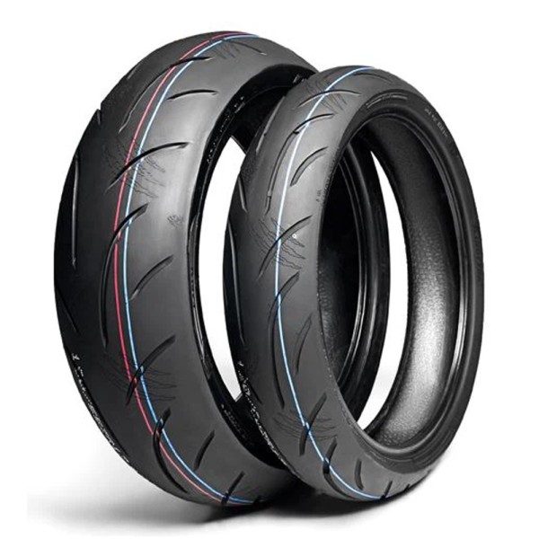 Kingtyre Set 120/60Zr17 Ve 200/50Zr17 K97 Ön Arka Takım Motosiklet Lastiği Kingtyre Set 120/60Zr17 Ve 200/50Zr17 K97 Ön Arka Takım Motosiklet Lastiği