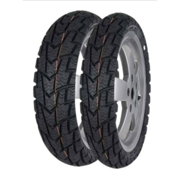 Mitas Set 100/80-16 ve 120/80-16 MC32 Motosiklet Kış Lastiği Ön Arka Takım Lastik