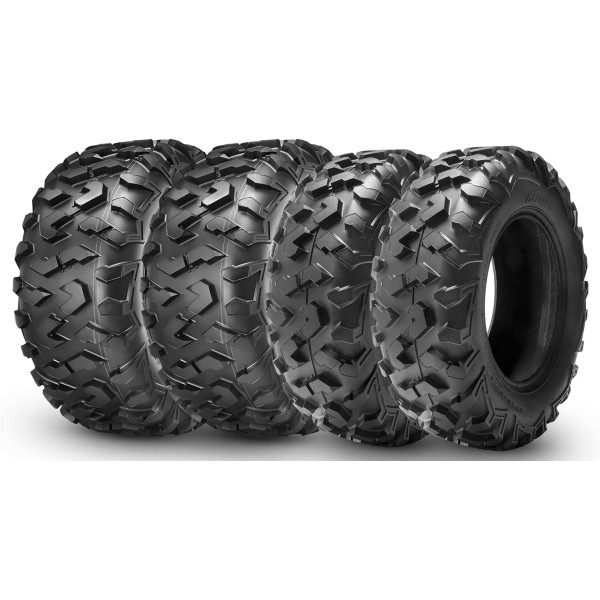 Obor Set 26X8.00R14 Ve 26X10.00R14 Wu31-Wu32 Piranha 6Pr Atv Ön Arka Takım Lastiği