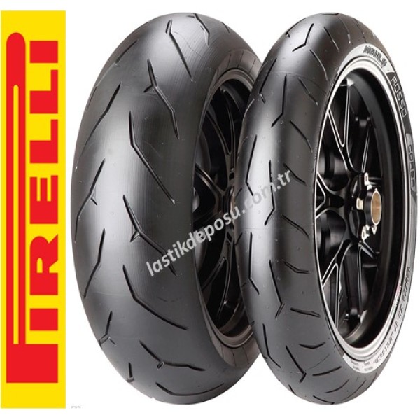 Pirelli Set 120/70ZR17 180/55ZR17 Diablo Rosso Corsa Ön Arka Takım