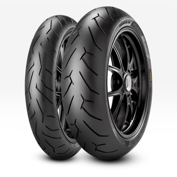 Pirelli Set 120/70ZR17 ve 160/60ZR17 Diablo Rosso II Ön Arka Takım