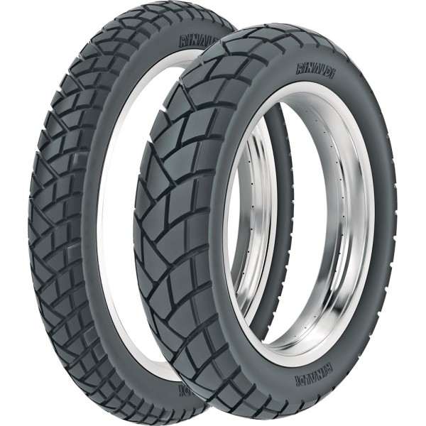 Rinaldi Set 90/90-21 ve 130/80-17 R34 Motosiklet Ön Arka Takım Lastik