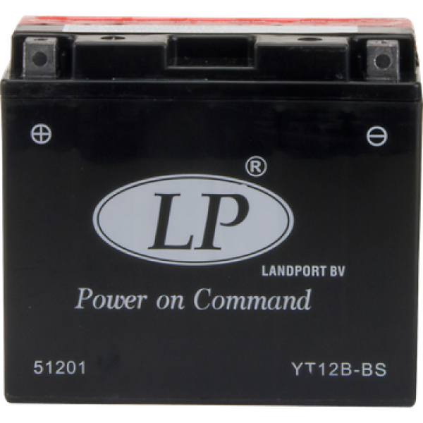 Yamaha XVS650 V-Star (Tümü) LP YT12B-BS 12V12AH Bakımsız AGM Motosiklet Aküsü