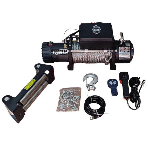 Hunter Vinç 10000 Lb Çelik Halat 4X4 Offroad 12V Hunter Vinç 10000 Lb Çelik Halat 4X4 Offroad 12V
