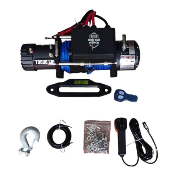 Hunter Vinç 10000 Lb Sentetik Halat 4X4 Offroad 12V Hunter Vinç 10000 Lb Sentetik Halat 4X4 Offroad 12V