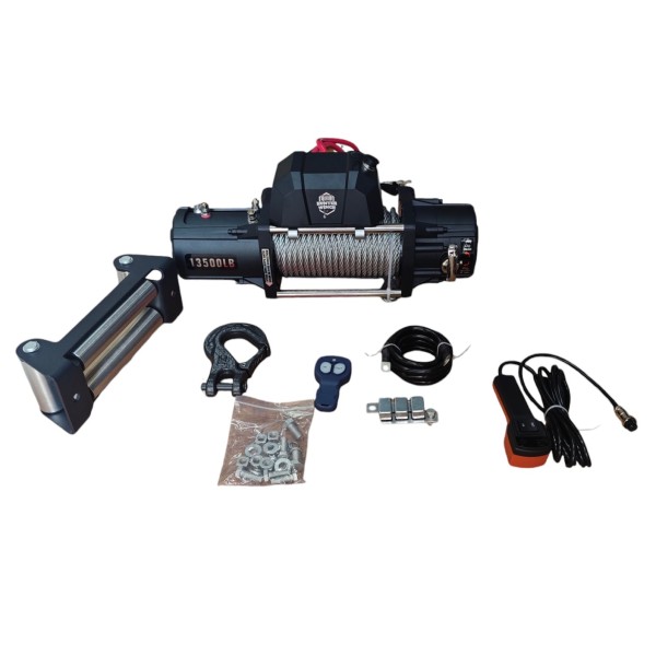Hunter Vinç 13500 Lb Pro Çelik Halat 4X4 Offroad 12V Hunter Vinç 13500 Lb Pro Çelik Halat 4X4 Offroad 12V