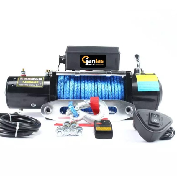 Janlas 13000 Lb Fiat Fullback Vinci 13000 Lbs Sentetik Mavi Halat 12V