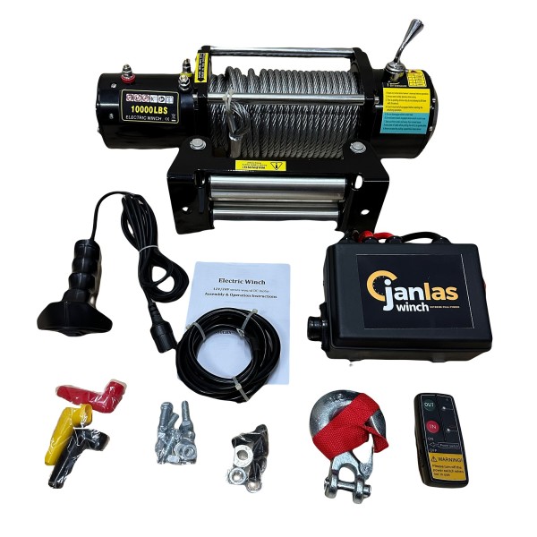 Janlas Extreme 10000 Lb Çelik Halat 4X4 Offroad Vinç Janlas Extreme 10000 Lb Çelik Halat 4X4 Offroad Vinç