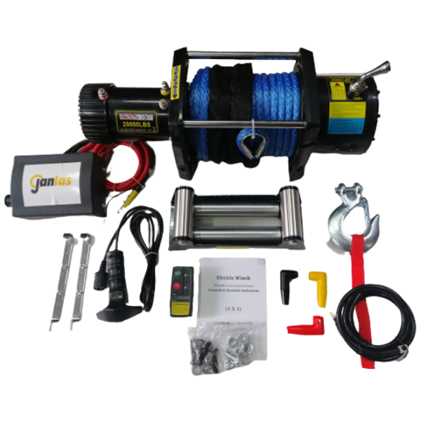 Janlas Extreme 20000 Lbs Sentetik Halatlı 4X4 Offroad Ve Oto Kurtarıcı Vinç 12V Janlas Extreme 20000 Lbs Sentetik Halatlı 4X4 Offroad Ve Oto Kurtarıcı Vinç 12V