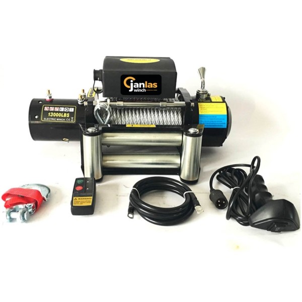 Janlas Fiat Fullback Çeki Vinci 13000 Lbs Çelik Halat 12V Janlas Fiat Fullback Çeki Vinci 13000 Lbs Çelik Halat 12V