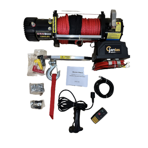 Janlas Isuzu D Max Çeki Vinci 13000 Lbs Sentetik Kırmızı Halat 12V Janlas Isuzu D Max Çeki Vinci 13000 Lbs Sentetik Kırmızı Halat 12V