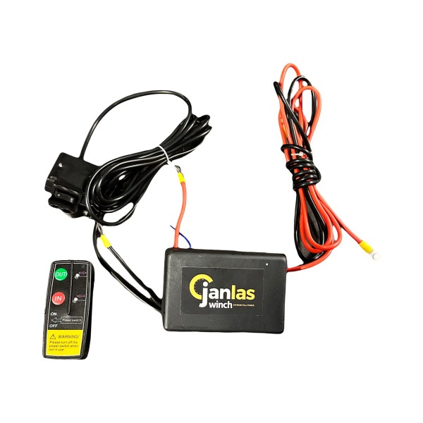 Janlas Vinç Kontrol Kutusu Uzaktan Kumandalı Set 4500 Lb Atv Ve Tekne