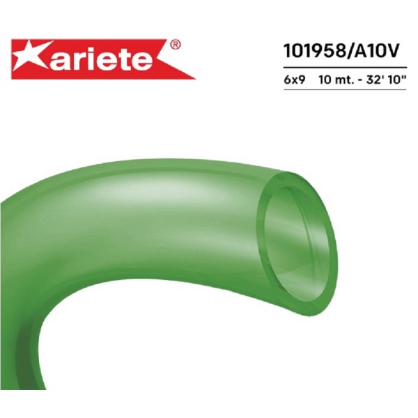 BENZİN HORTUMU YEŞİL  6 X 9 mm 10 mt
