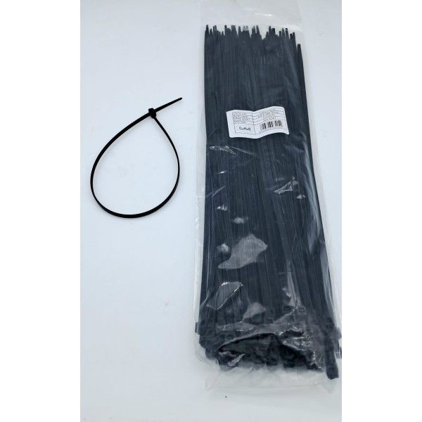 CIRT 4,8 MM X 400 MM KABLO BAĞI İTHAL SİYAH  (1 PAKET = 100 ADET )