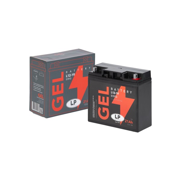 GEL AKÜ (MG L12-19) / 21 A / KG: 6,2 / L:181 / W:76 / H:167 / CCA: 300