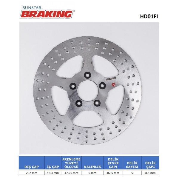 HARLEY DAVIDSON ÖN YUVARLAK DİSK HARLEY DAVIDSON ÖN YUVARLAK DİSK