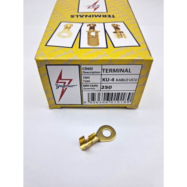 KU/4 KABLO UCU (1 KUTU = 250 ADET)