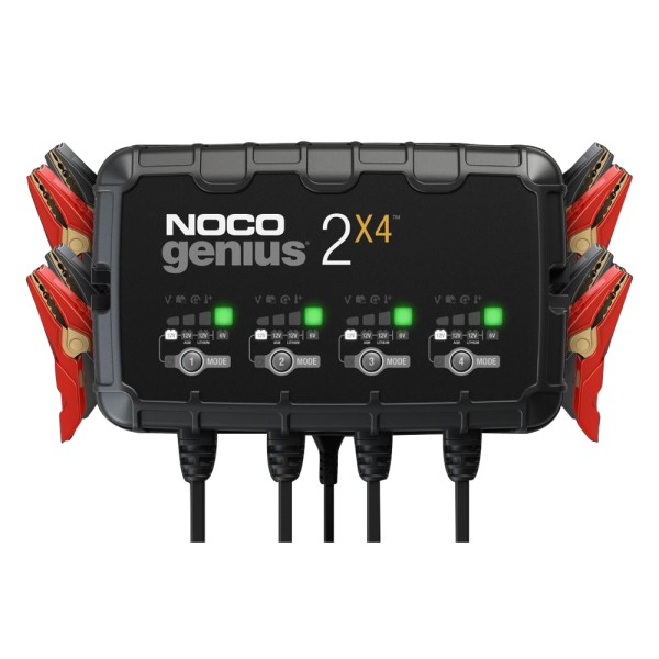 NOCO 6V/12V 4 LÜ 2 AMPER AKÜ ŞARJ CİHAZI