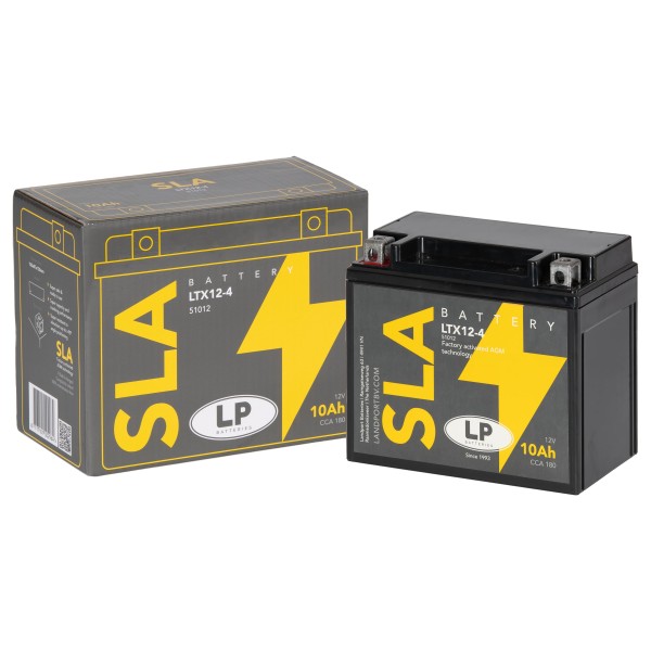 SLA AKÜ (MB LTX12-4) / 10 A / KG: 3,5 / L:150 / W:87 / H:130 / CCA: 180