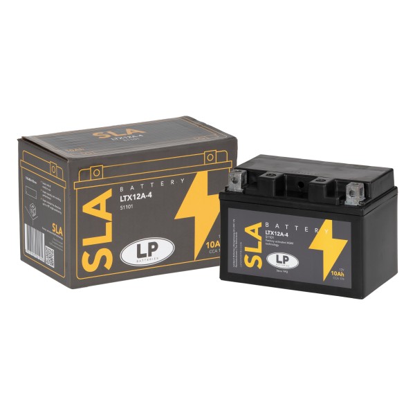 SLA AKÜ (MB LTX12A-4) / 10 A / KG: 3,29 / L:150 / W:88 / H:105 CCA: 175