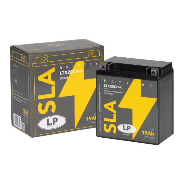 SLA AKÜ (MB LTX20CH-4) / 19 A / KG: 5,7 / L:150 / W:87 / H:163 / CCA: 320