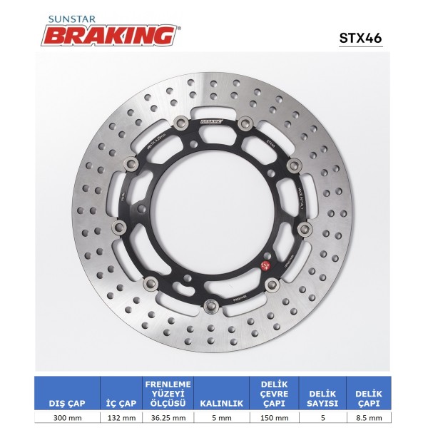 YAMAHA YUVARLAK ÖN FREN DİSKİ