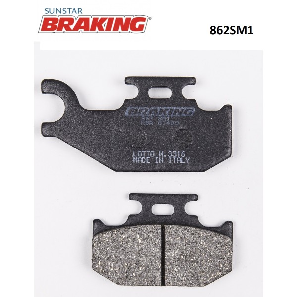 YARI METALİK ARKA FREN BALATASI