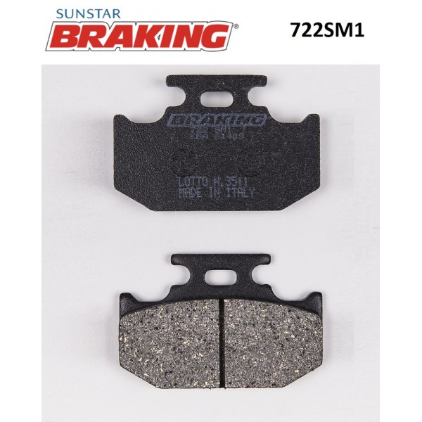 YARI METALİK ARKA FREN BALATASI