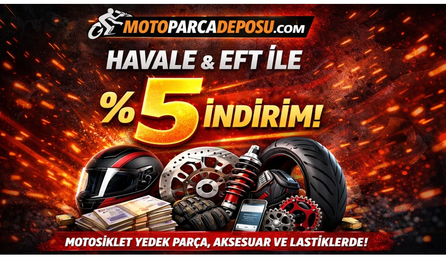Tüm Alışverişlerde Geçerli %5 Havale/EFT İndirimi