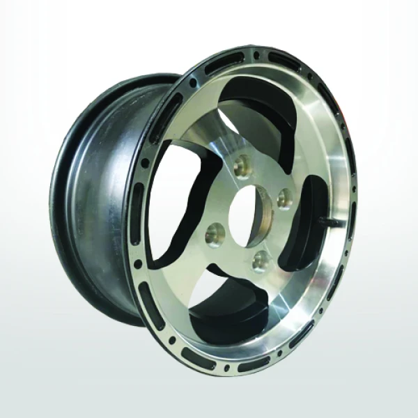 Brs 12 Jant Black-Silver Atv Jant Takımı