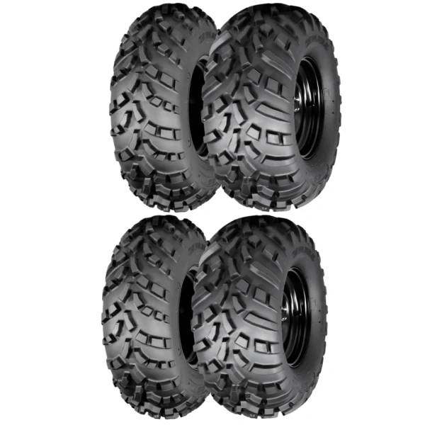 Carlisle Set 26X9-12 Ve 26X11-12 At489Xd 8 Kat Atv Lastik Ön-Arka Usa