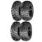 Carlisle Set 26X9-12 Ve 26X11-12 At489Xd 8 Kat Atv Lastik Ön-Arka Usa