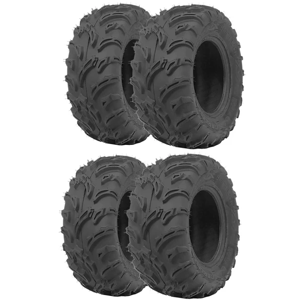 Carlisle Set 26X9-12 Ve 26X11-12 Black Rock Ön Arka Atv Utv Lastikleri Usa