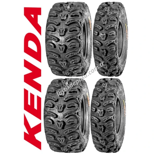Kenda Takım 25X8-12 Ve 25X10-12 Atv-Utv Lastik Takımı Ön-Arka K578 - K579