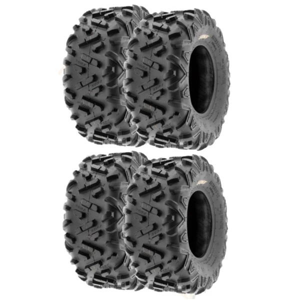 Sunf Set 19X7-8 Ve 18X9.5-8 A051 Power Ii 6 Kat Atv Ön Arka Takım Lastik