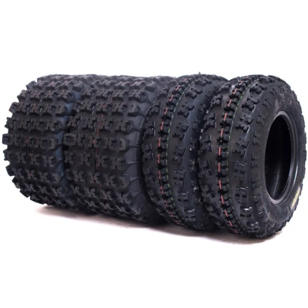 Sunf Set 21X7-10 Ve 20X10-10 A027 6Kat Atv Lastik Takımı Ön-Arka