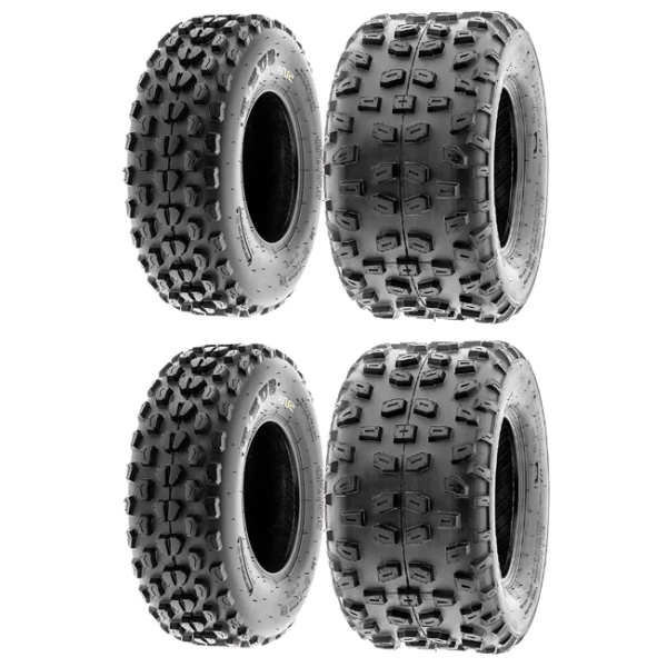 Sunf Set 21X7-10 Ve 22X10-10 A017 - A008 6Kat Atv Lastik Takımı Ön-Arka