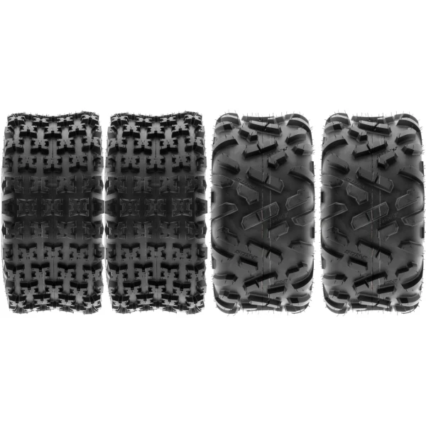 Sunf Set 21X7-10 Ve 22X10-9 A027-A051 6 Kat Atv Lastik Ön-Arka