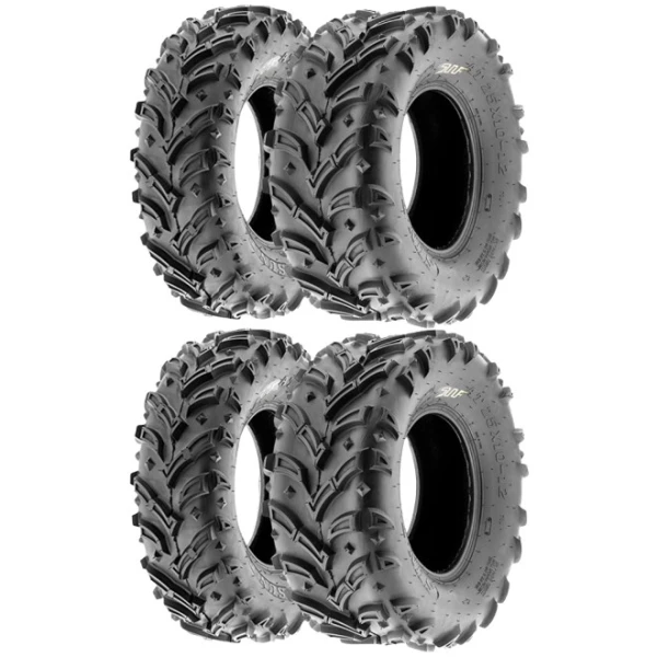 Sunf Set 25X8-12 Ve 25X10-12 A024 Mud Trail 6Kat Atv Lastik Takımı Ön-Arka